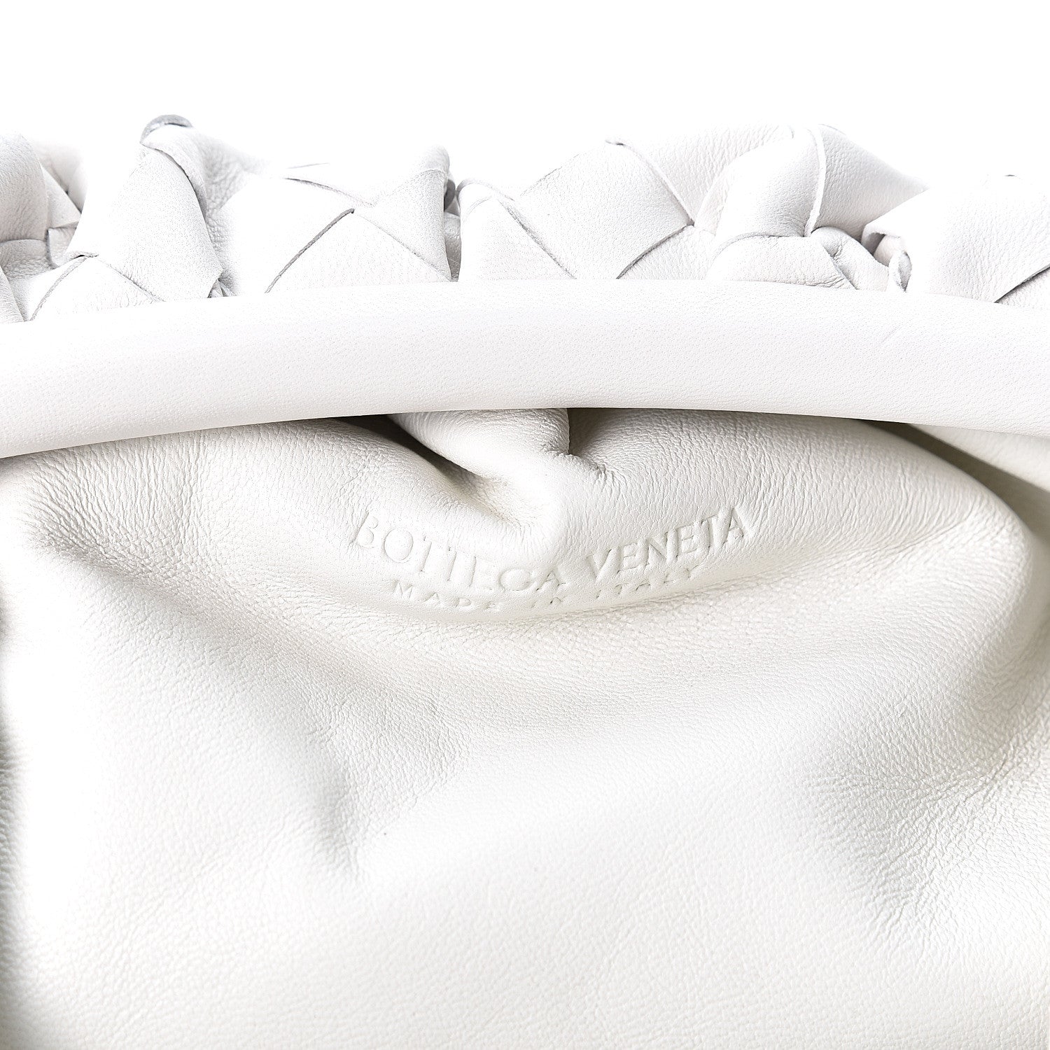 Bottega Veneta Nappa Maxi Intreccio The Pouch Oversized Clutch Plaster 5 of 8