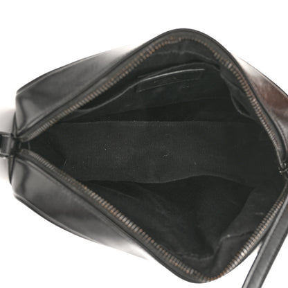 Saint Laurent Calfskin Matelasse Monogram Lou Camera Bag Black 4 of 9