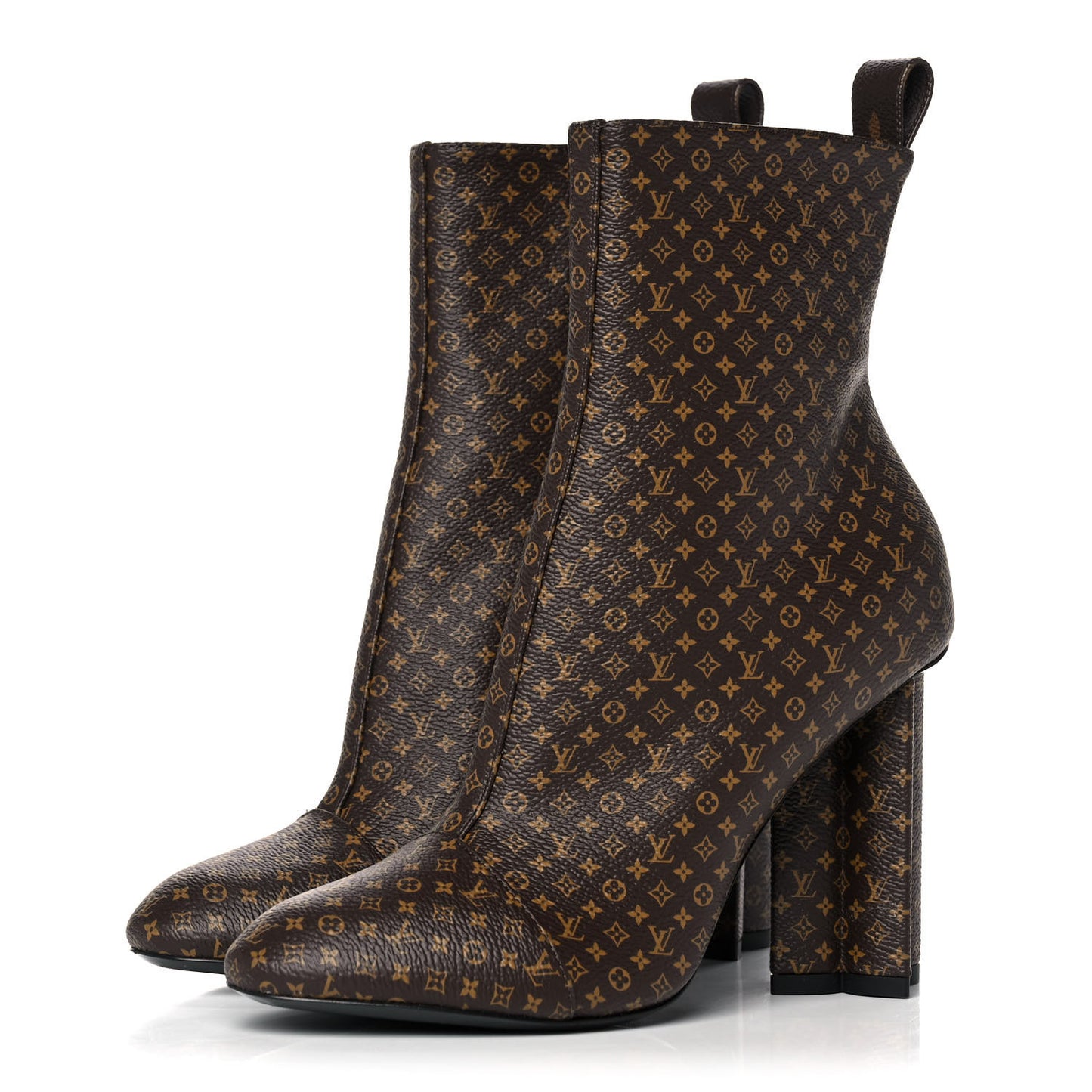 Nano Monogram Silhouette Ankle Boots 36