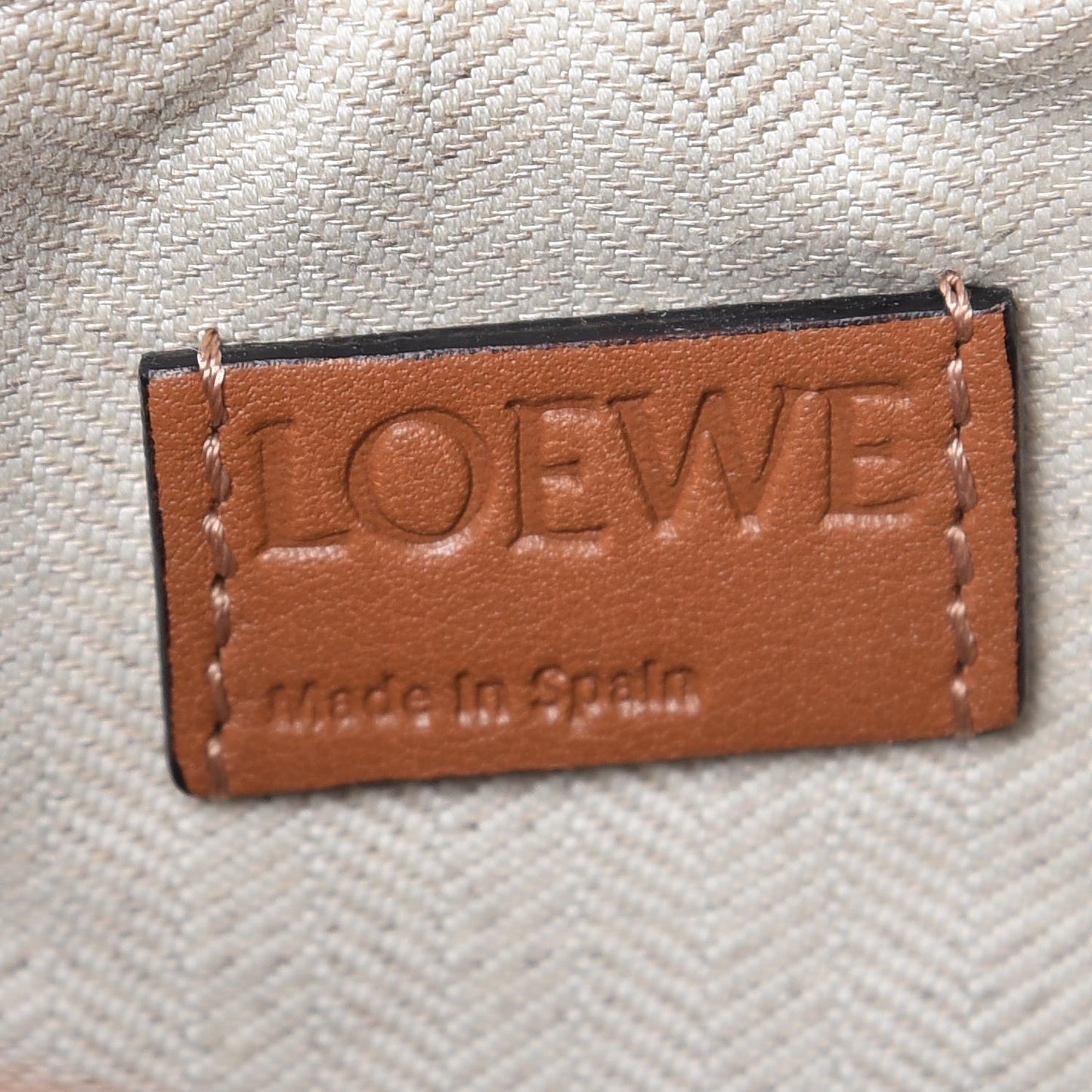 Calfskin Puzzle Bag Tan