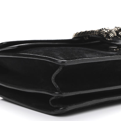 Gucci Suede Small Dionysus Shoulder Bag Black 8 of 11