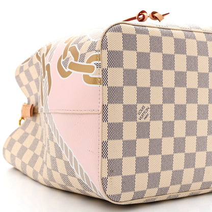 Louis Vuitton Damier Azur Nautical Neonoe MM 8 of 9