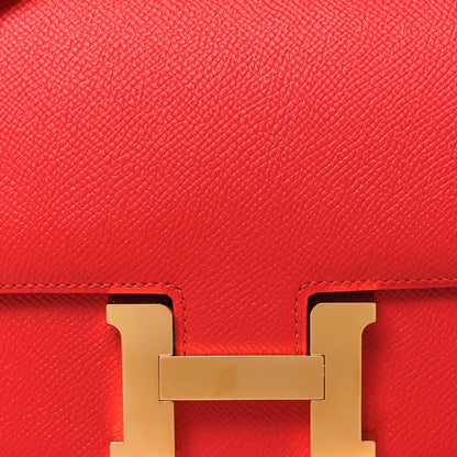 Hermes Epsom Constance 18 Rouge de Coeur 9 of 11