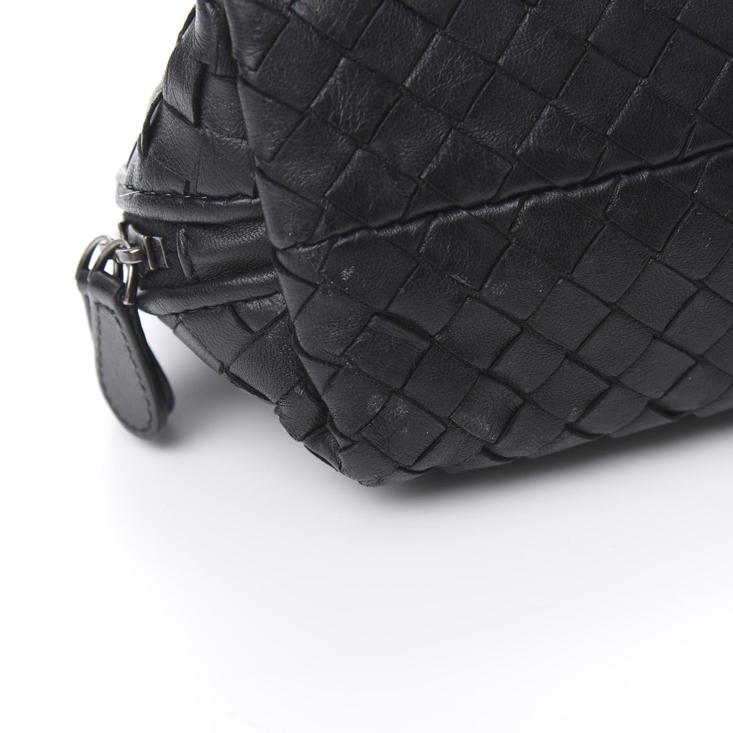 Nappa Intrecciato Cosmetic Case Black