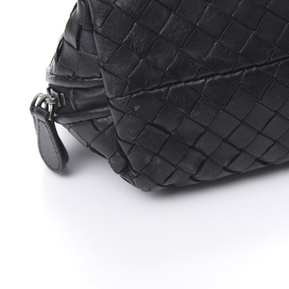 Bottega Veneta Nappa Intrecciato Cosmetic Case Black 10 of 12