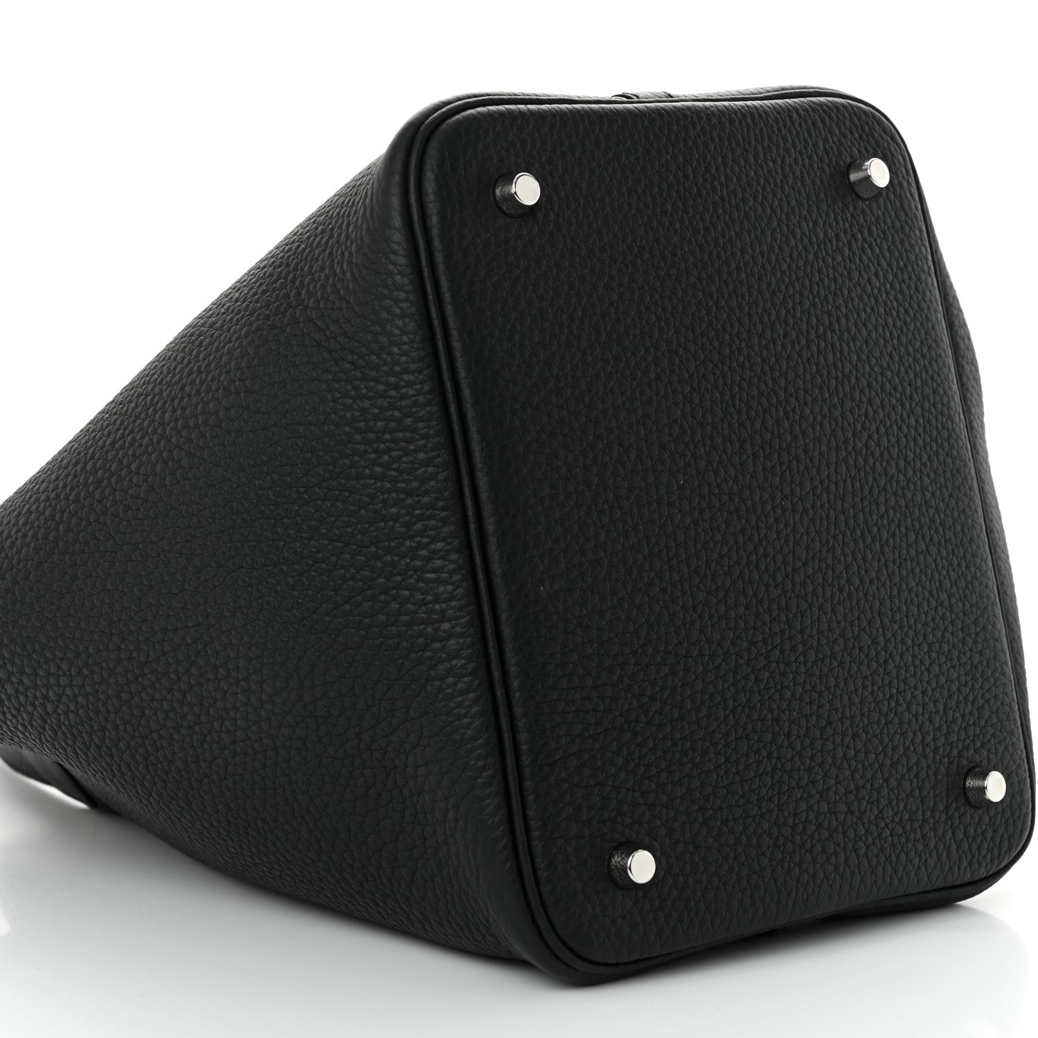Hermes Taurillon Clemence Picotin Lock 22 MM Black 9 of 11