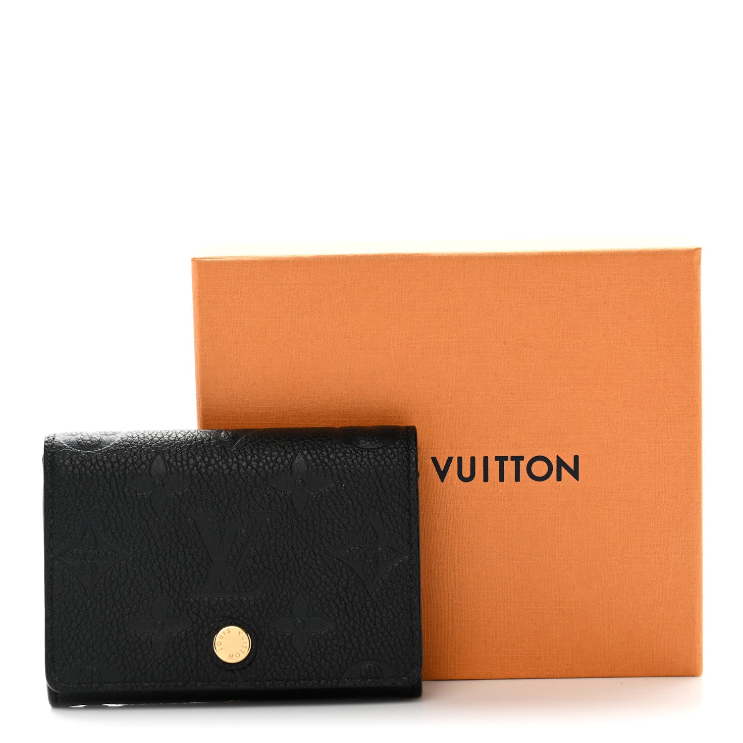 Louis Vuitton Empreinte Business Card Holder Black 7 of 7