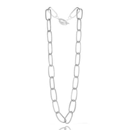 Tiffany Sterling Silver Paloma Picasso Mesh Link Toggle Necklace 3 of 5