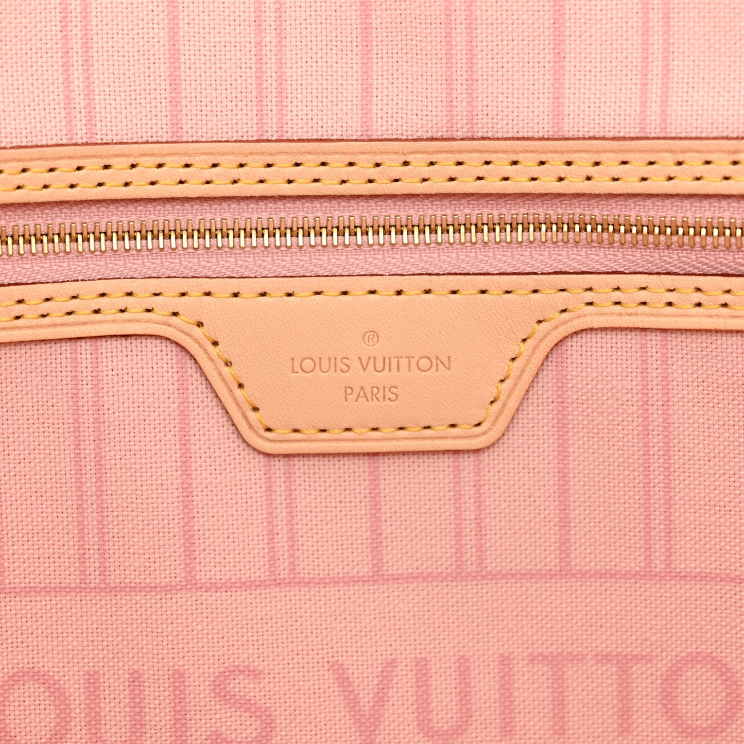 Damier Azur Neo Neverfull MM Rose Ballerine