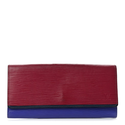 Louis Vuitton Epi Flore Tri-Color Wallet Fuchsia 1 of 7