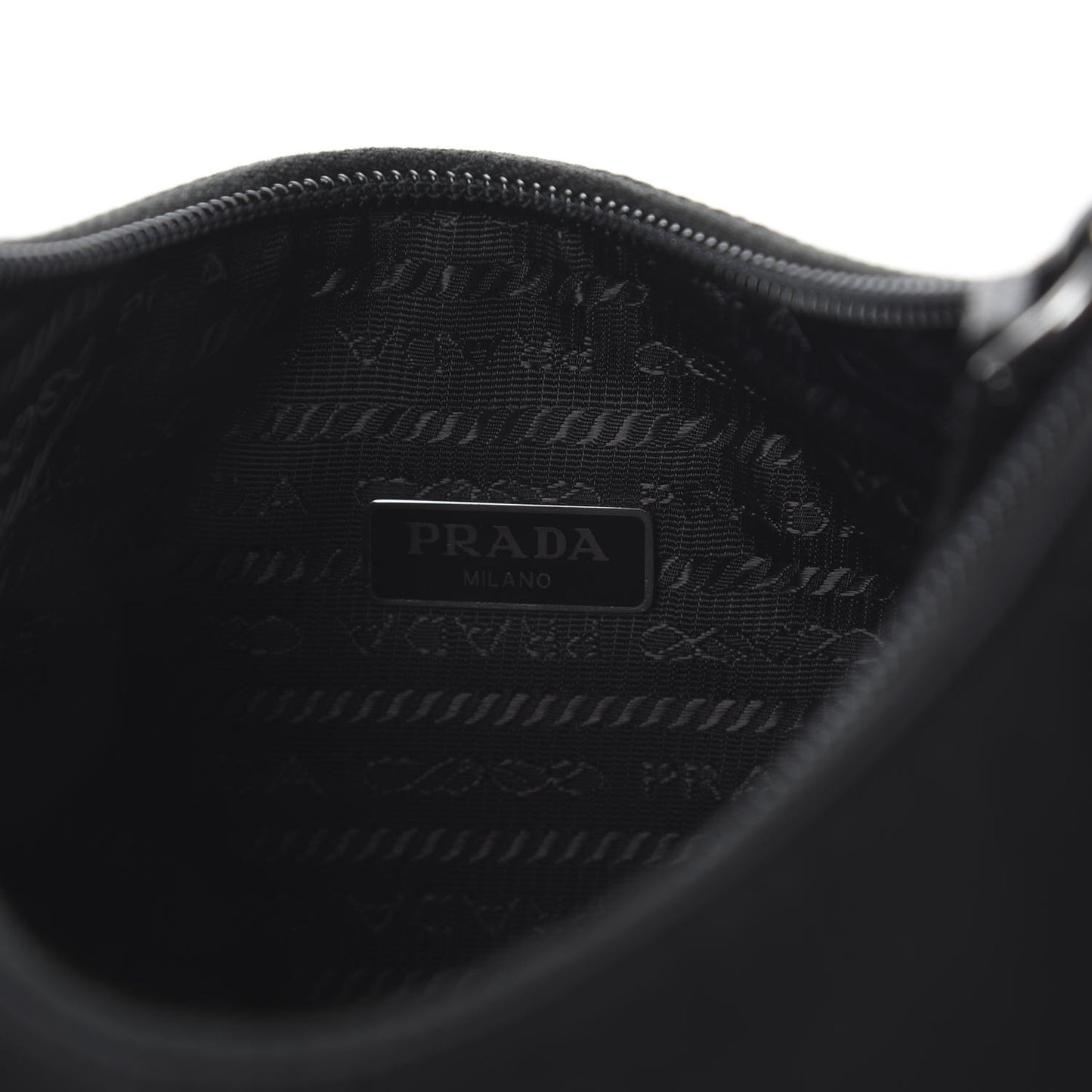 Tessuto Nylon Mini Re-Edition 2000 Bag Black