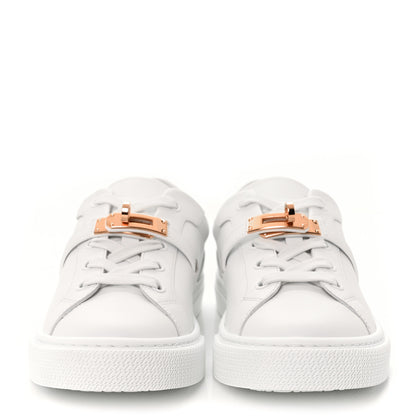 Hermes Calfskin Day Sneakers 36 White 2 of 8