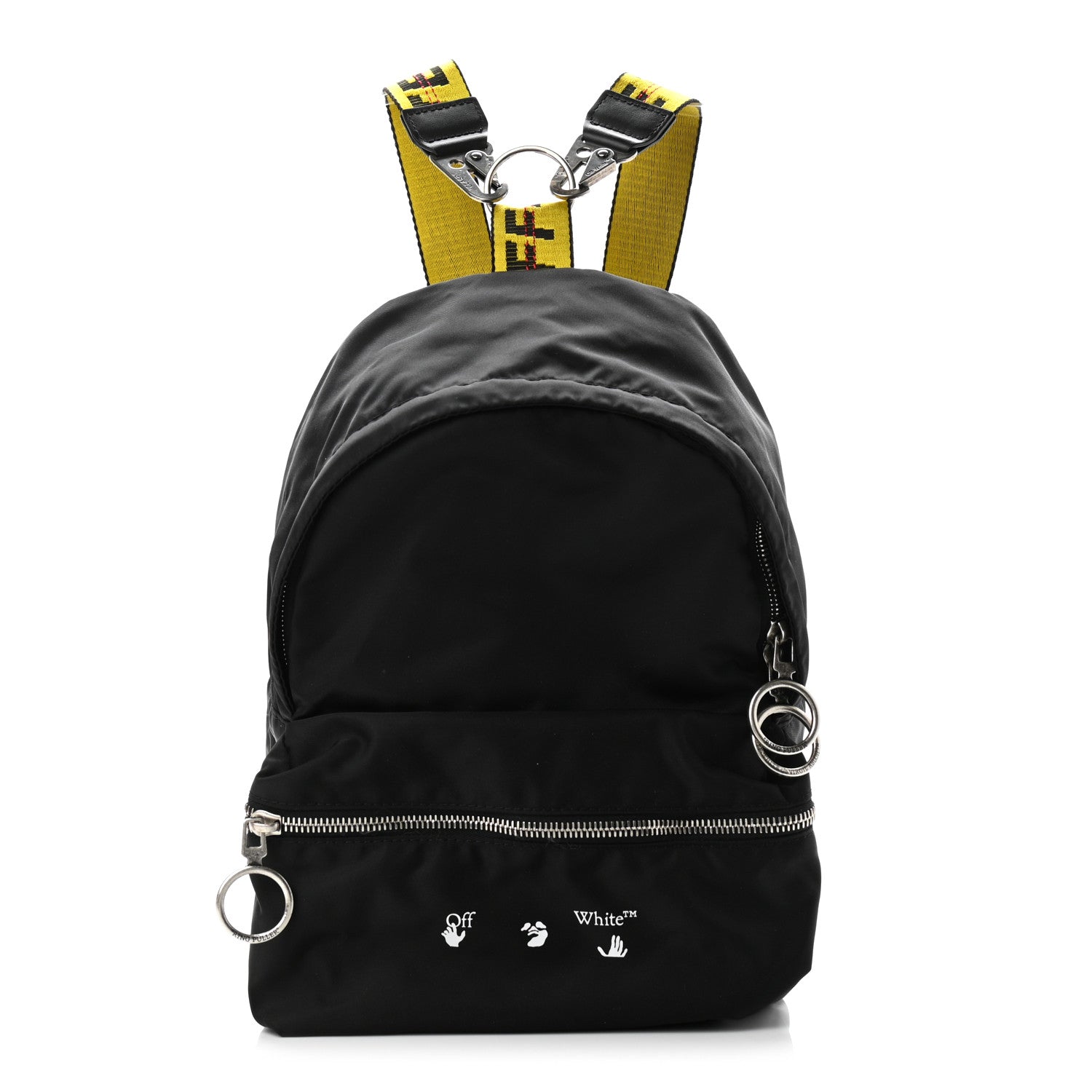 Off-White Nylon Mini Icon Backpack Black 1 of 10