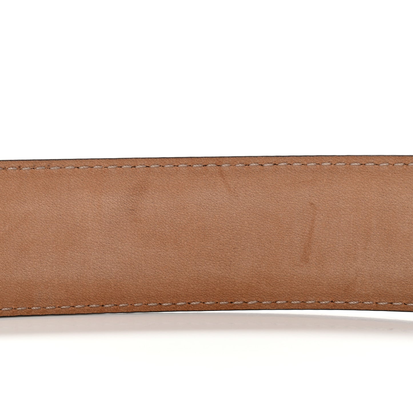 Calfskin Interlocking G 37mm Belt 80 32 Nut Brown