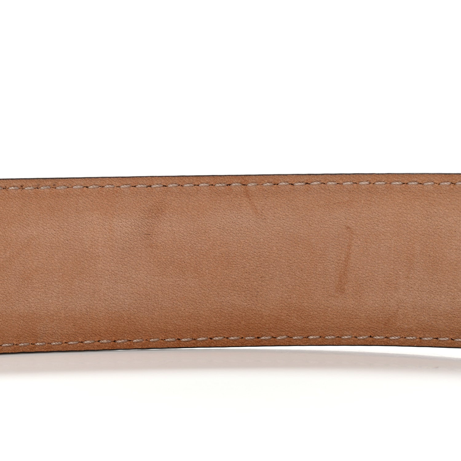 Gucci Calfskin Interlocking G 37mm Belt 80 32 Nut Brown 6 of 7