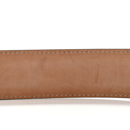Gucci Calfskin Interlocking G 37mm Belt 80 32 Nut Brown 6 of 7