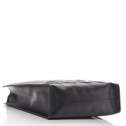 Gucci Calfskin Embossed Medium XL Tote Black 4 of 8
