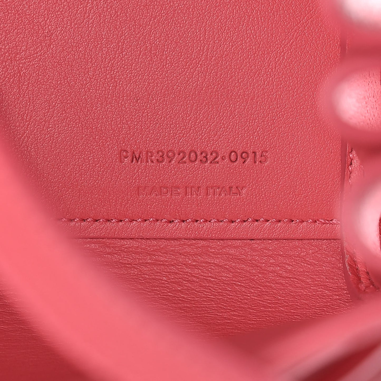 Grained Calfskin Baby Sac De Jour Rose Clair