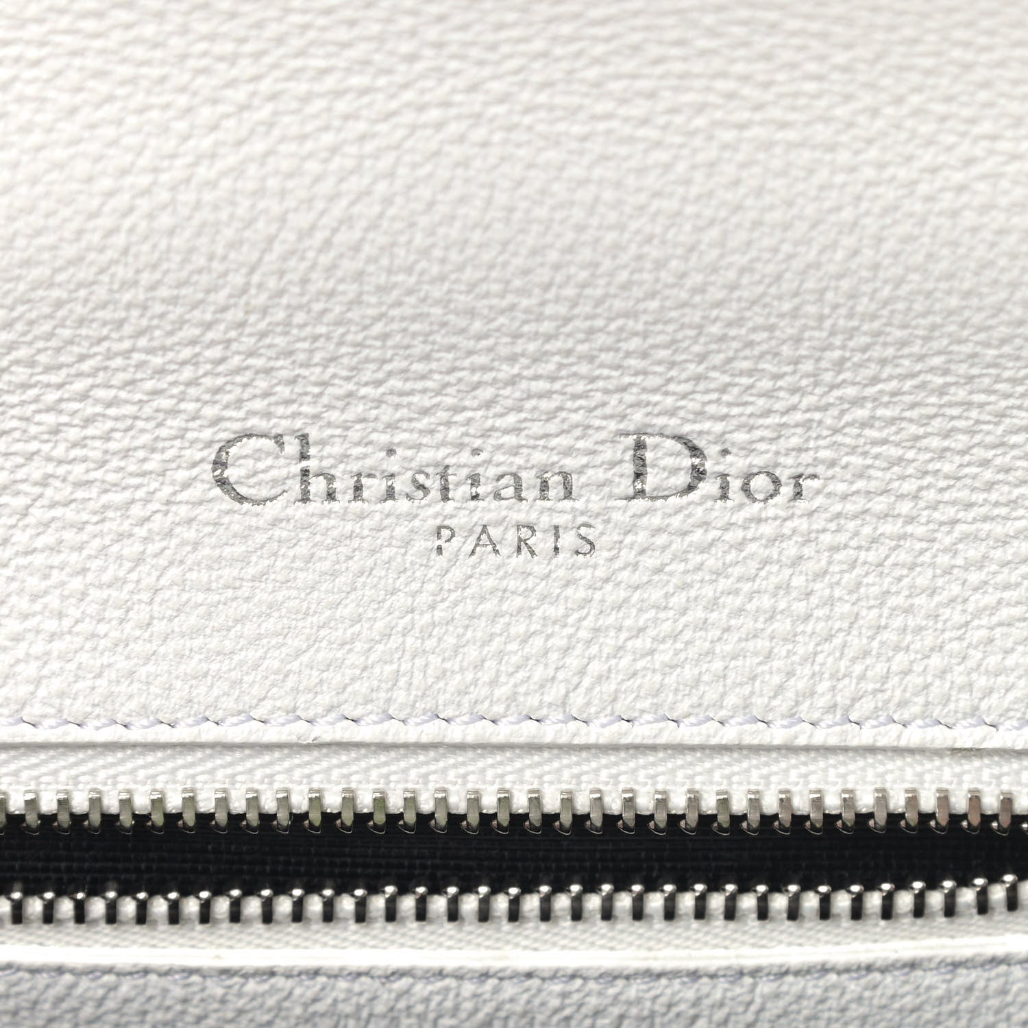 Christian Dior Grained Calfskin Small Diorama Flap Bag Off White 8 of 14