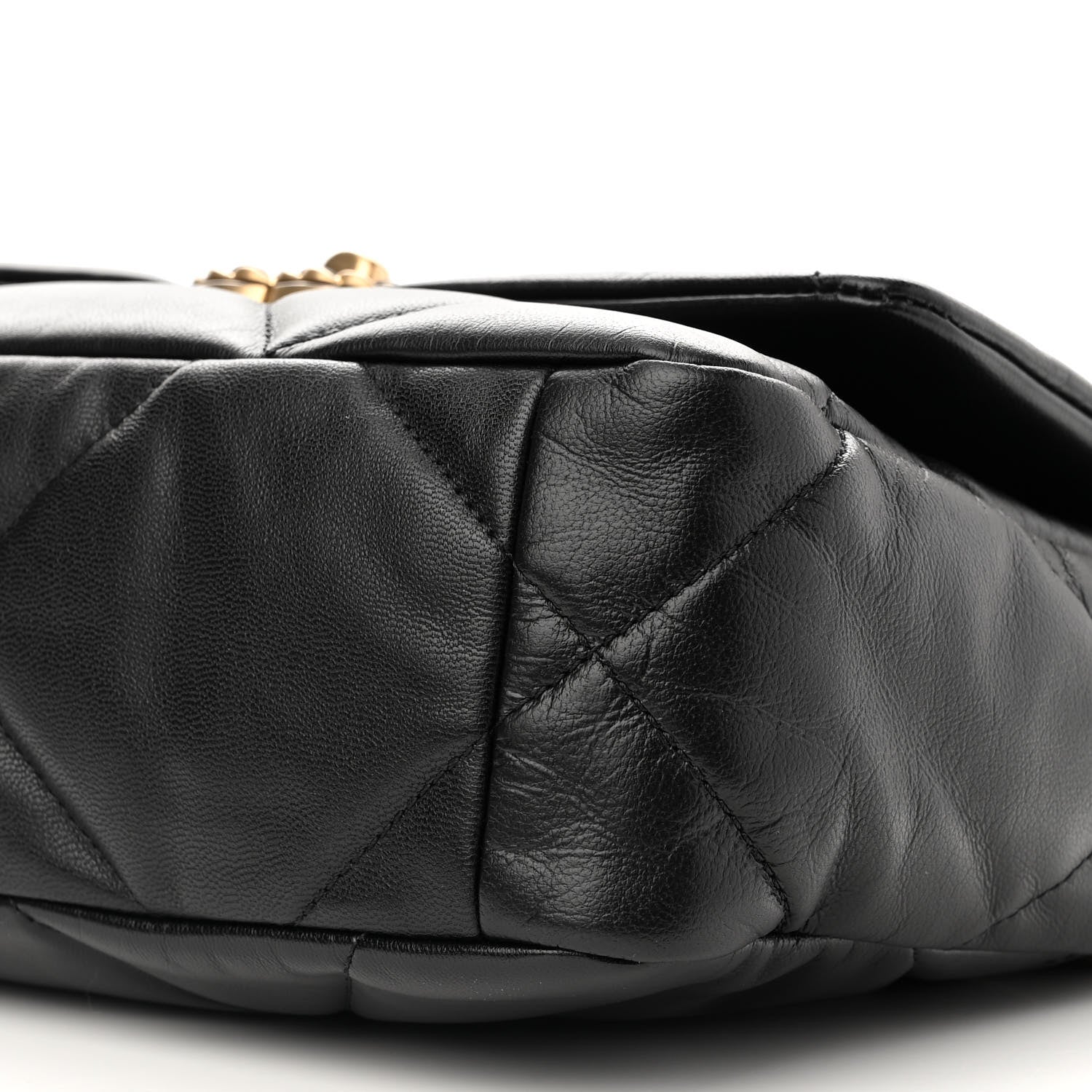 Chanel Lambskin Quilted Medium Chanel 19 Flap Black 10 of 13