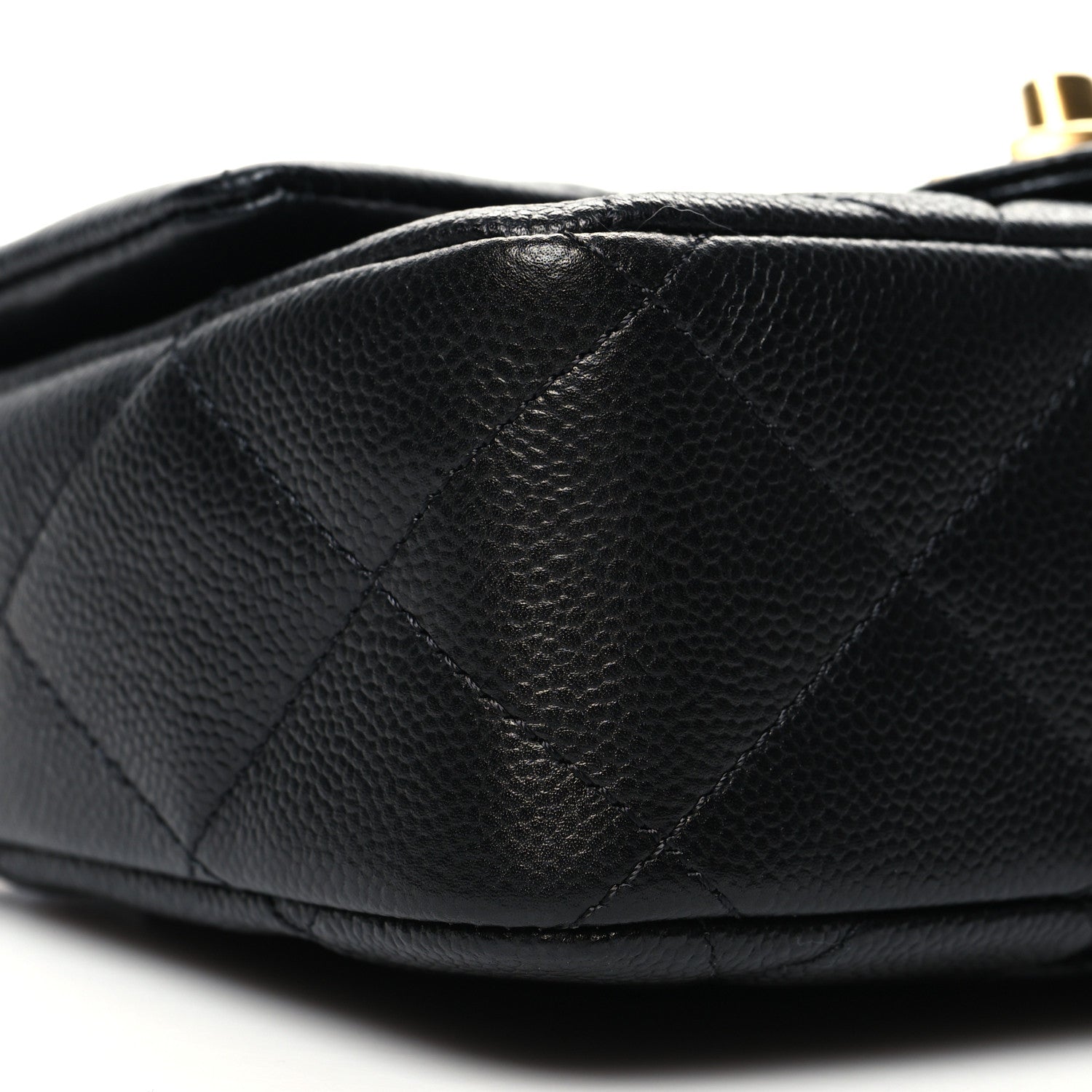 Chanel Caviar Quilted Mini Sweetheart Flap Black 9 of 10