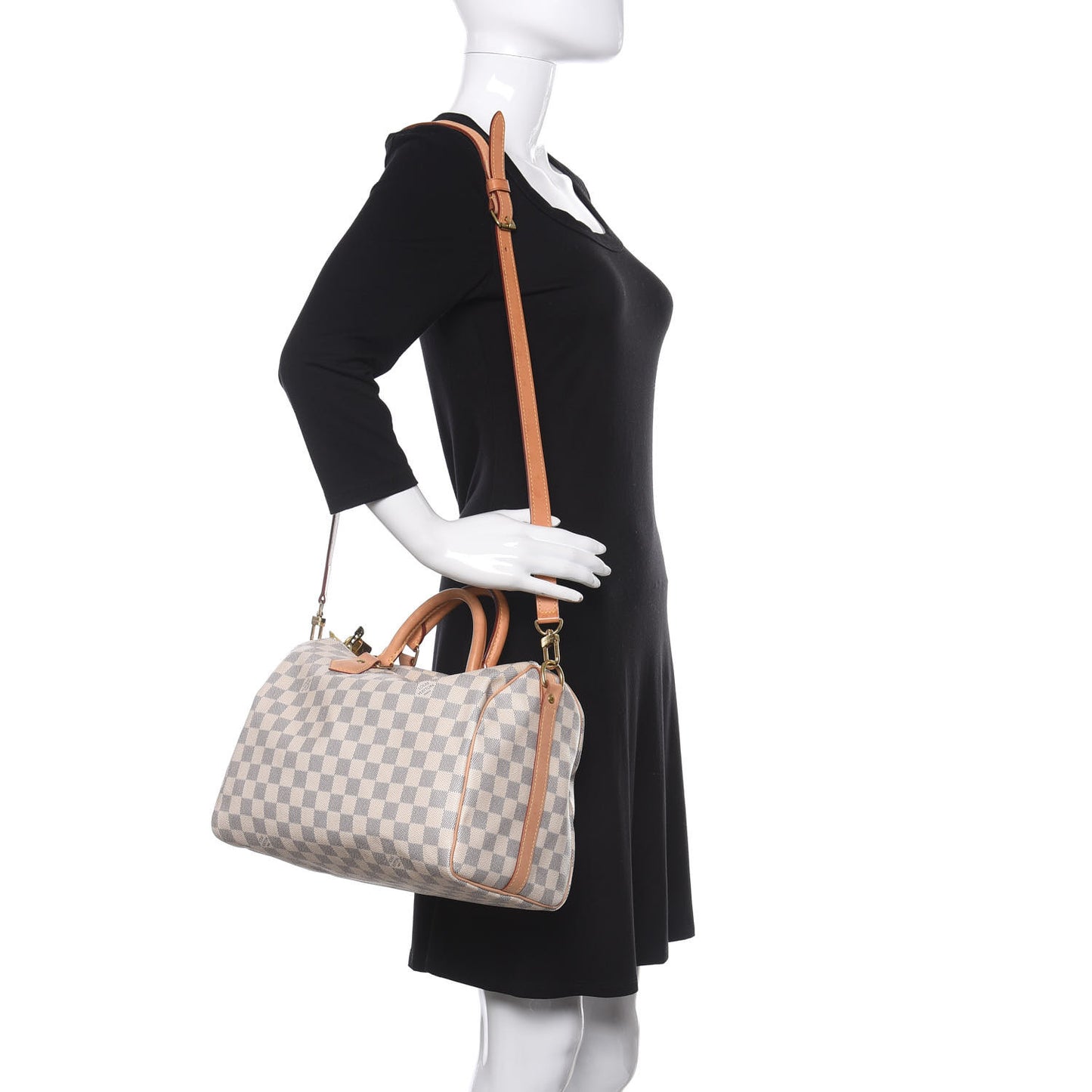 Damier Azur Speedy Bandouliere 30