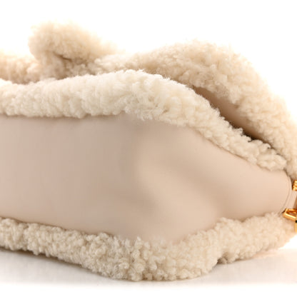Jacquemus Calfskin Shearling Le Bambimou Ivory 9 of 9