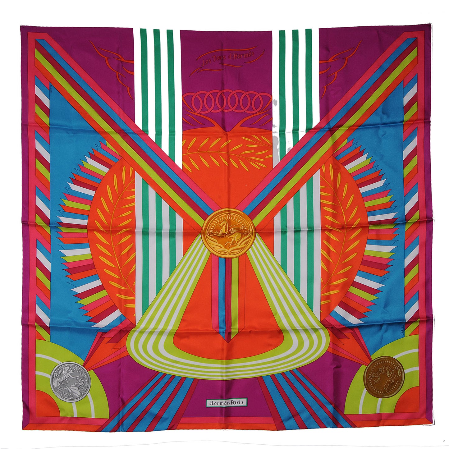 Silk Les Jeux d'Scarf 90