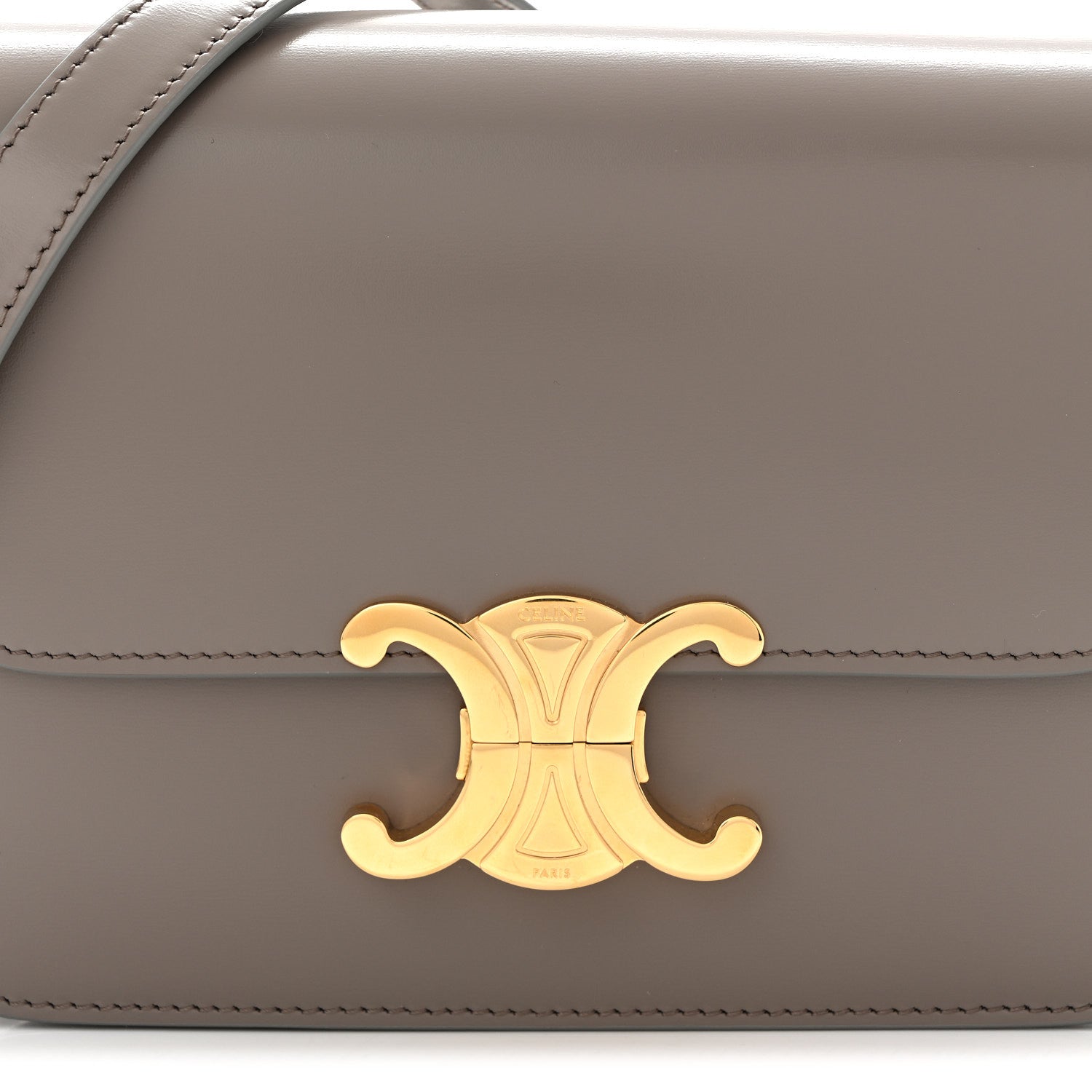 Celine Shiny Calfskin Teen Triomphe Pebble 8 of 11
