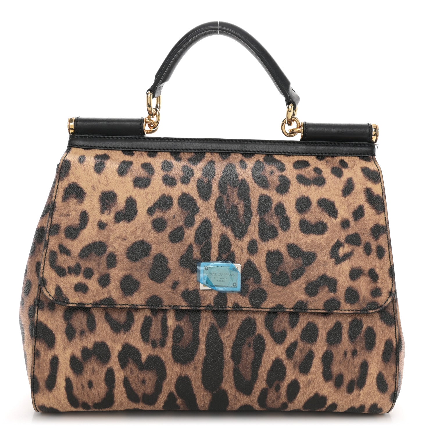 Dolce & Gabbana DOLCE &amp; GABBANA Leo Crepe Medium Miss Sicily Satchel Naturale 1 of 11