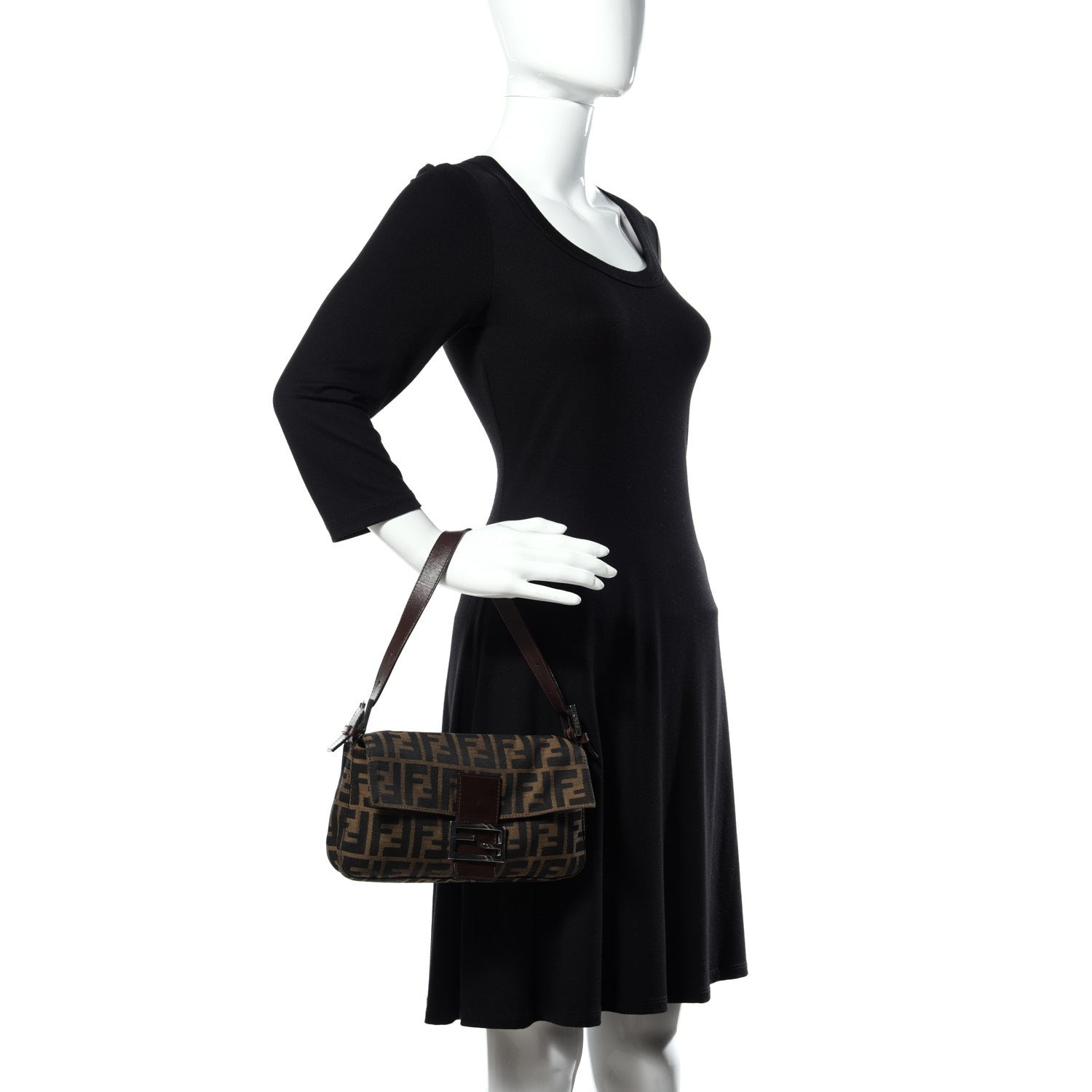 Fendi Zucca Baguette Tobacco 2 of 14