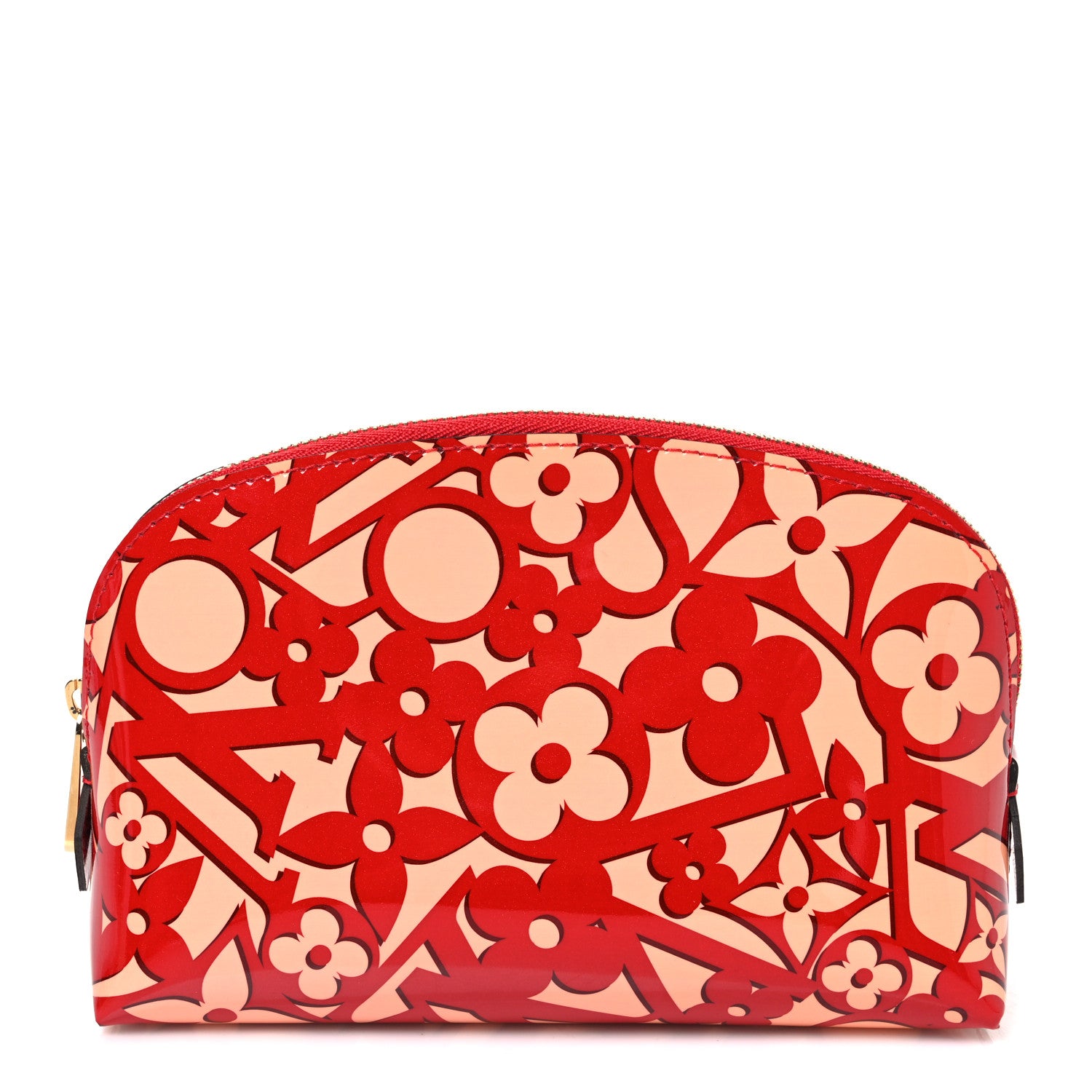 Louis Vuitton Patent Sweet Monogram Cosmetic Pouch Pomme D’Amour 1 of 6