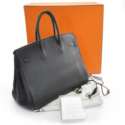 Hermes Togo Birkin 35 Black 3 of 12