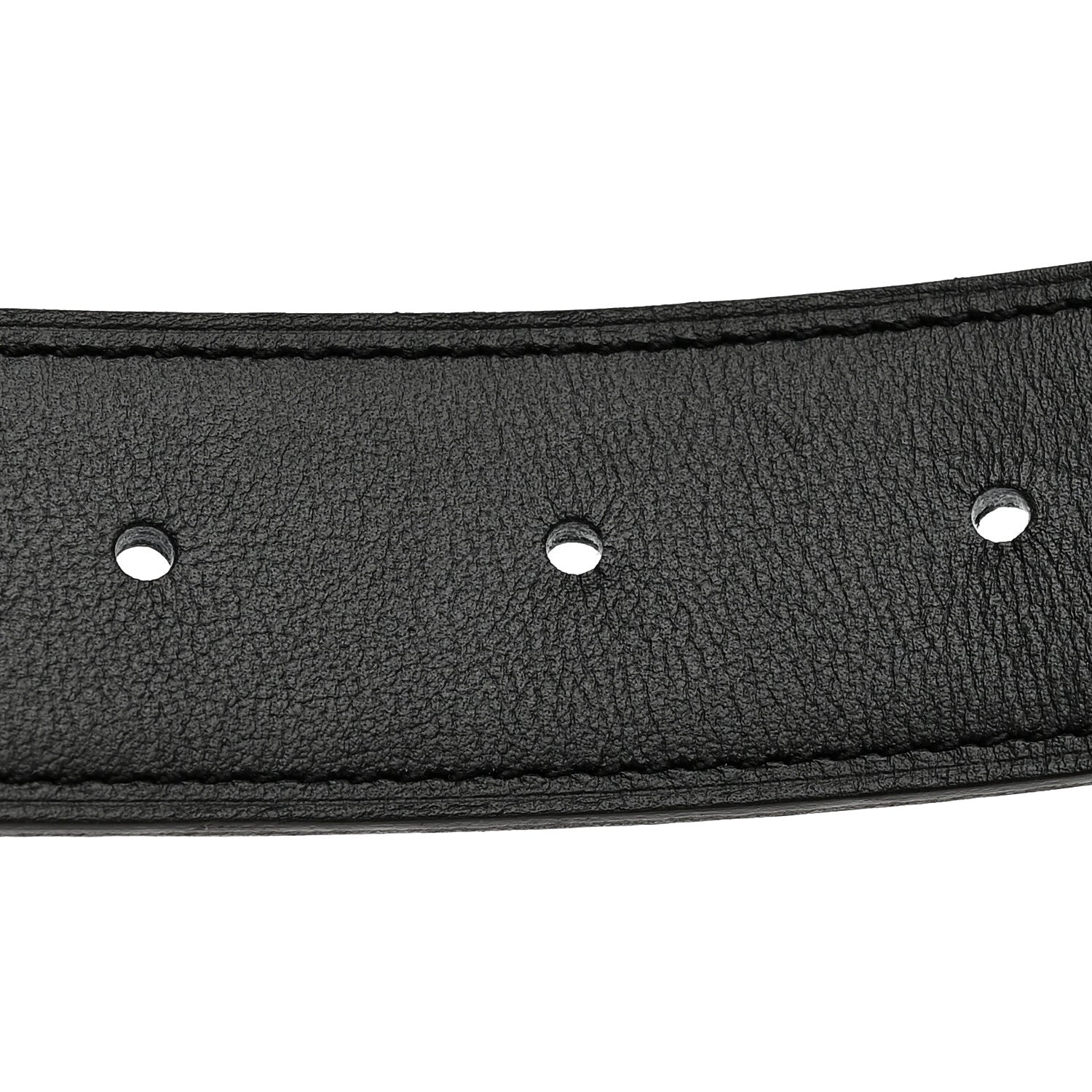Hermes Togo Box Idem 38mm Reversible Belt  95 38 Black 5 of 6