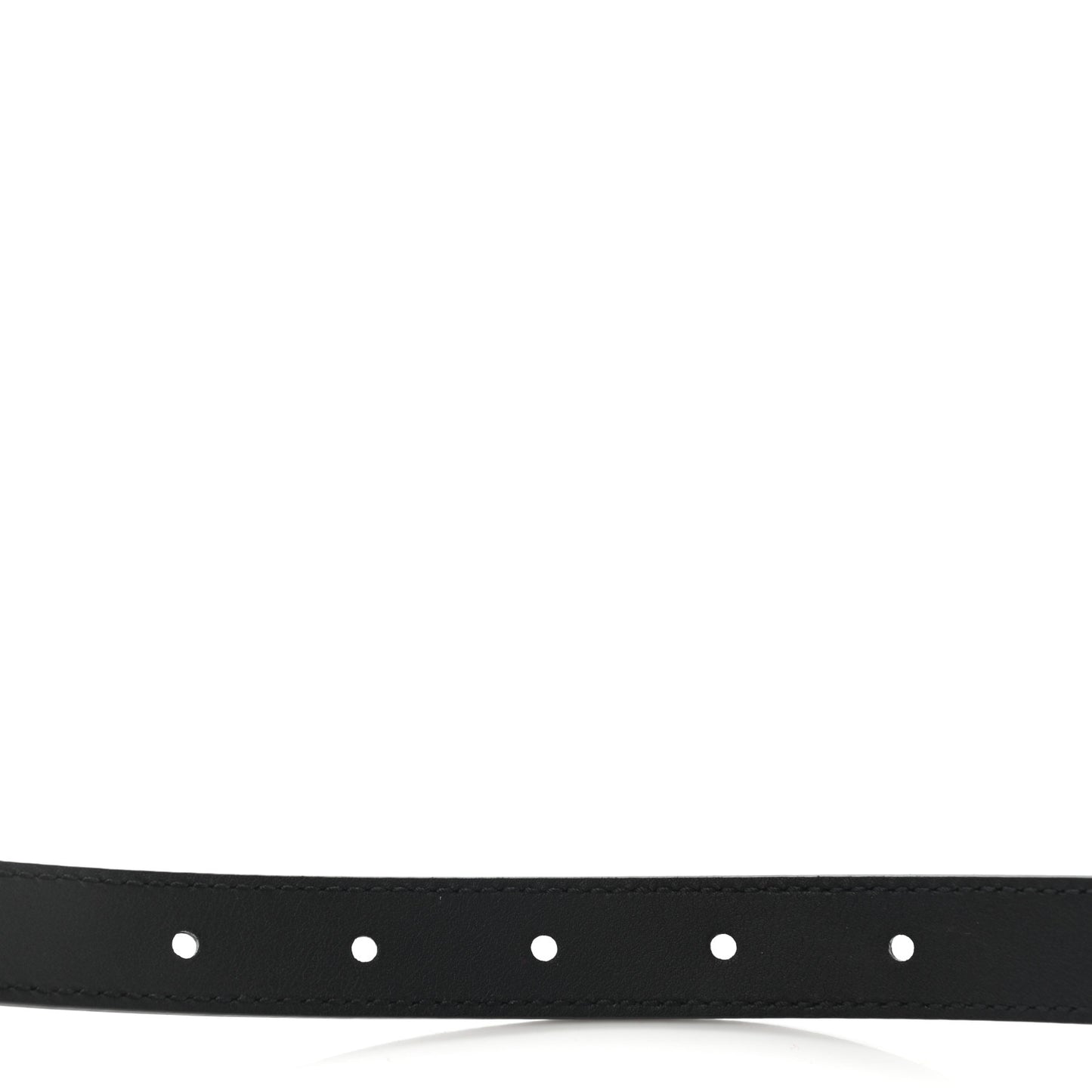 Calfskin Double G 20mm Belt 80 32 Black
