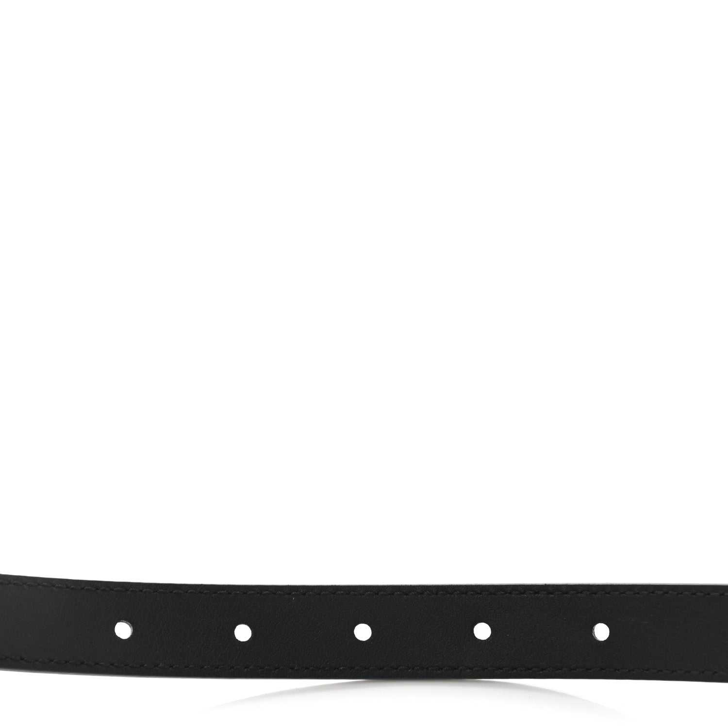 Gucci Calfskin Double G 20mm Belt 80 32 Black 5 of 7