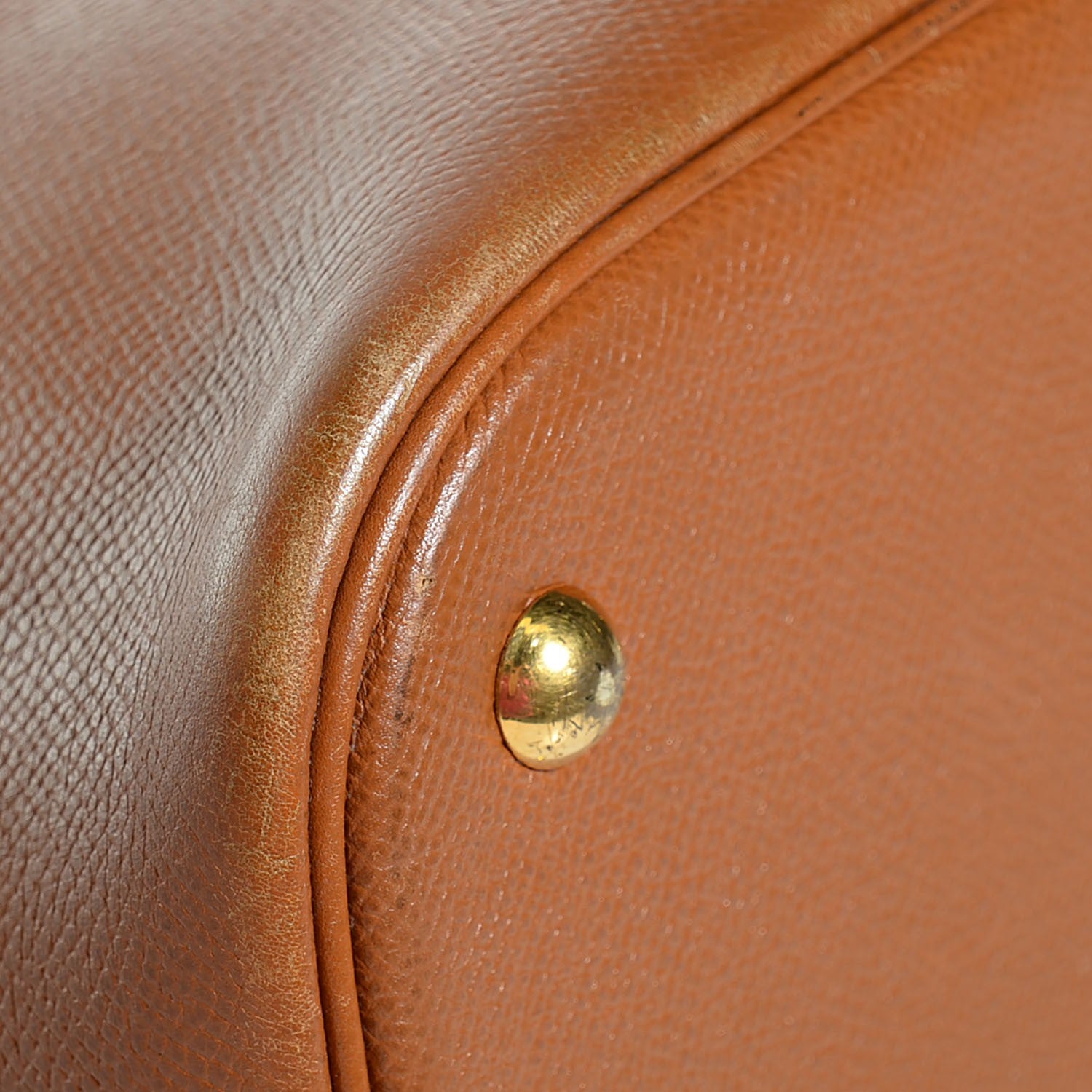 Hermes Courchevel Rigide Bolide 35 Gold 14 of 16
