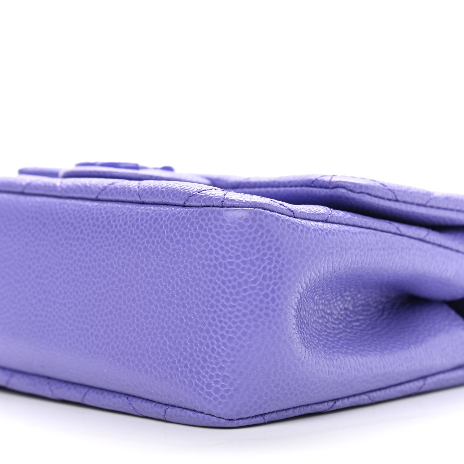 Chanel Caviar Quilted Incognito Mini Square Flap Purple 9 of 9