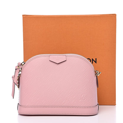 Louis Vuitton Epi Alma Mini Rose Ballerine 12 of 12