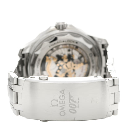 Omega Stainless Steel 18K Yellow Gold 42mm Seamaster 300M James Bond 007 Automatic Watch Black 210.22.42.20.01.004 3 of 6