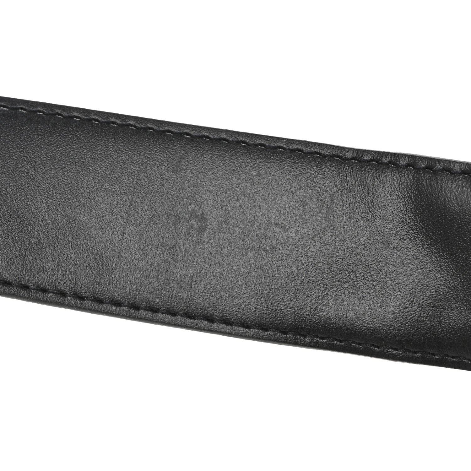 Louis Vuitton Calfskin Monogram 40mm LV Initiales Reversible Belt 80 32 Black 7 of 9