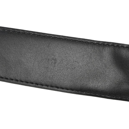 Louis Vuitton Calfskin Monogram 40mm LV Initiales Reversible Belt 80 32 Black 7 of 9