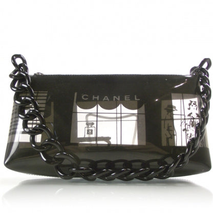 Chanel Vinyl Coco Window Pochette 1 of 8