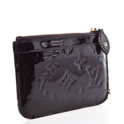 Louis Vuitton Vernis Key Pouch Amarante 3 of 12