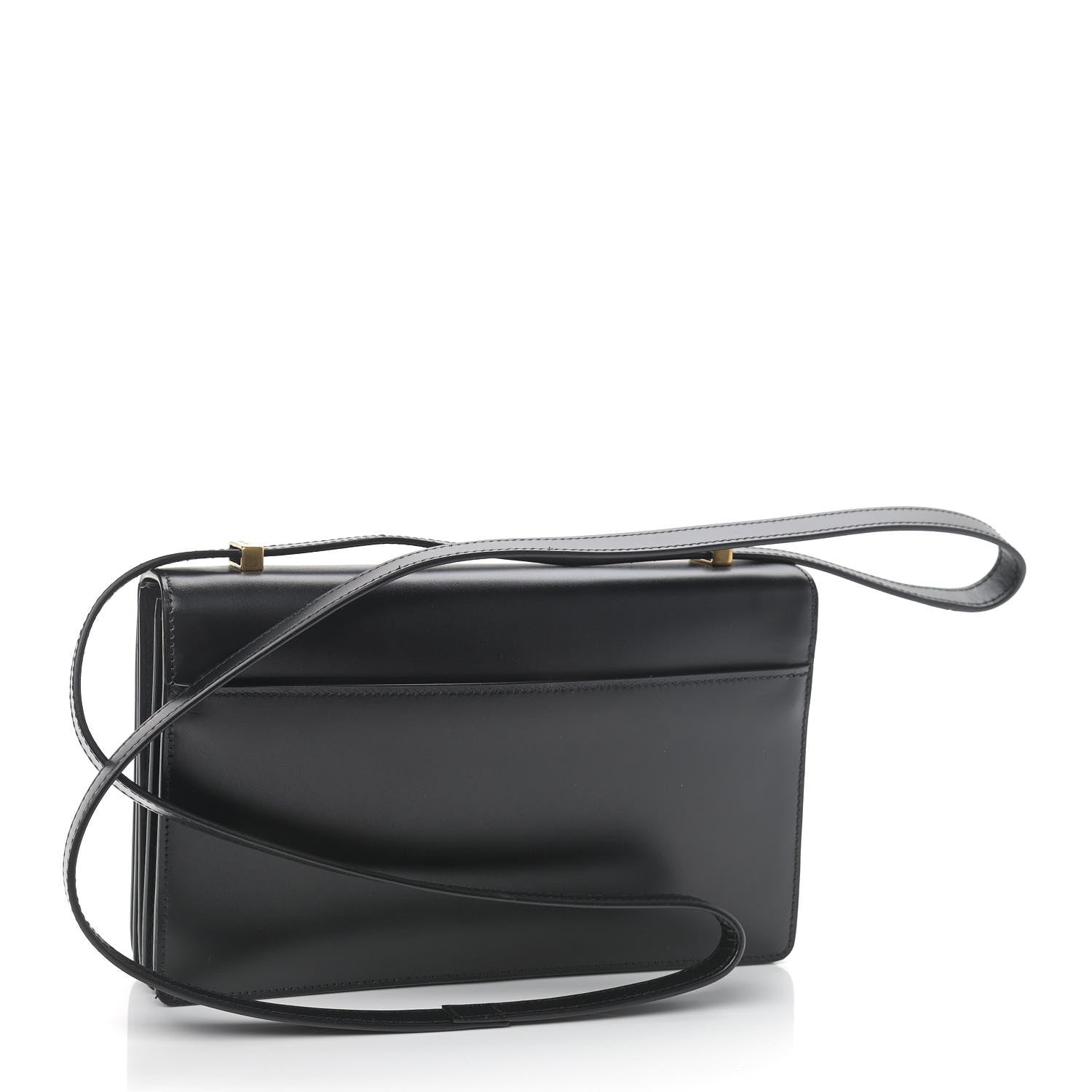 Saint Laurent Smooth Calfskin Shoulder Bag Black 3 of 9