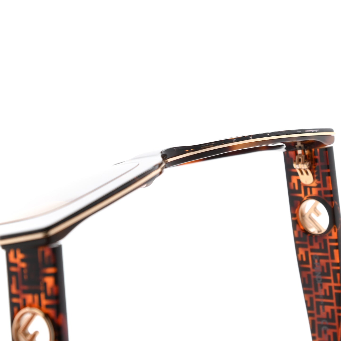 Acetate F is Fendi FF Sunglasses 0359/S Tortoise Camouflage