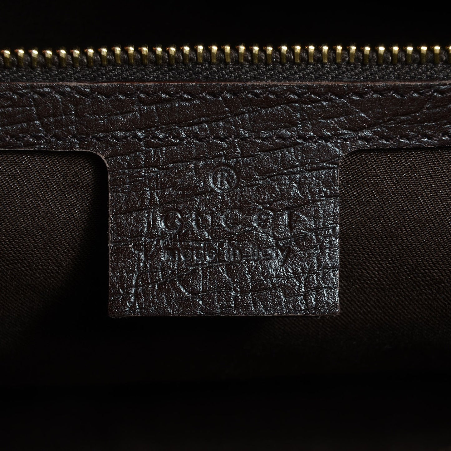 Monogram Web Junco Shoulder Bag Dark Brown