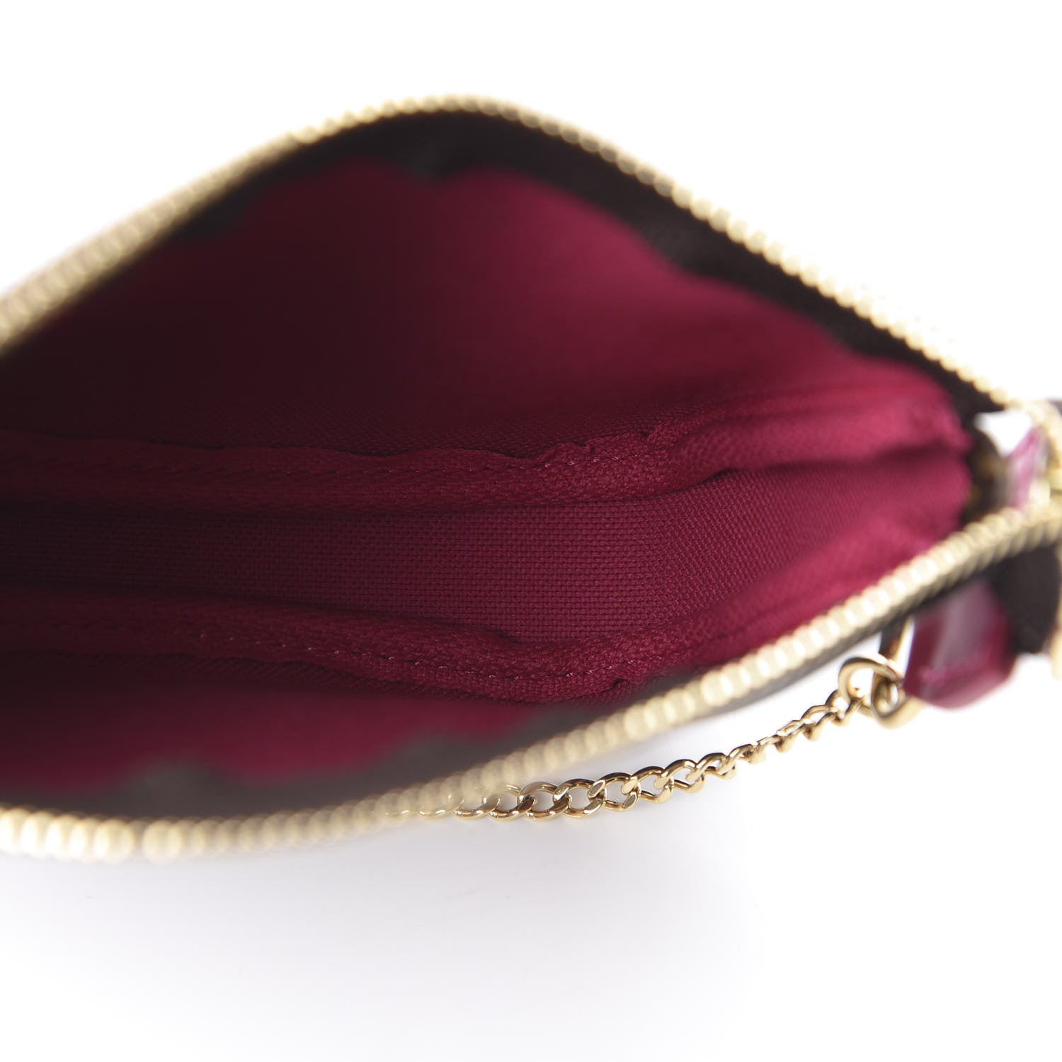 Louis Vuitton Monogram 2020 Christmas Animation Roller Coaster Mini Pochette Accessories Pivoine 5 of 11
