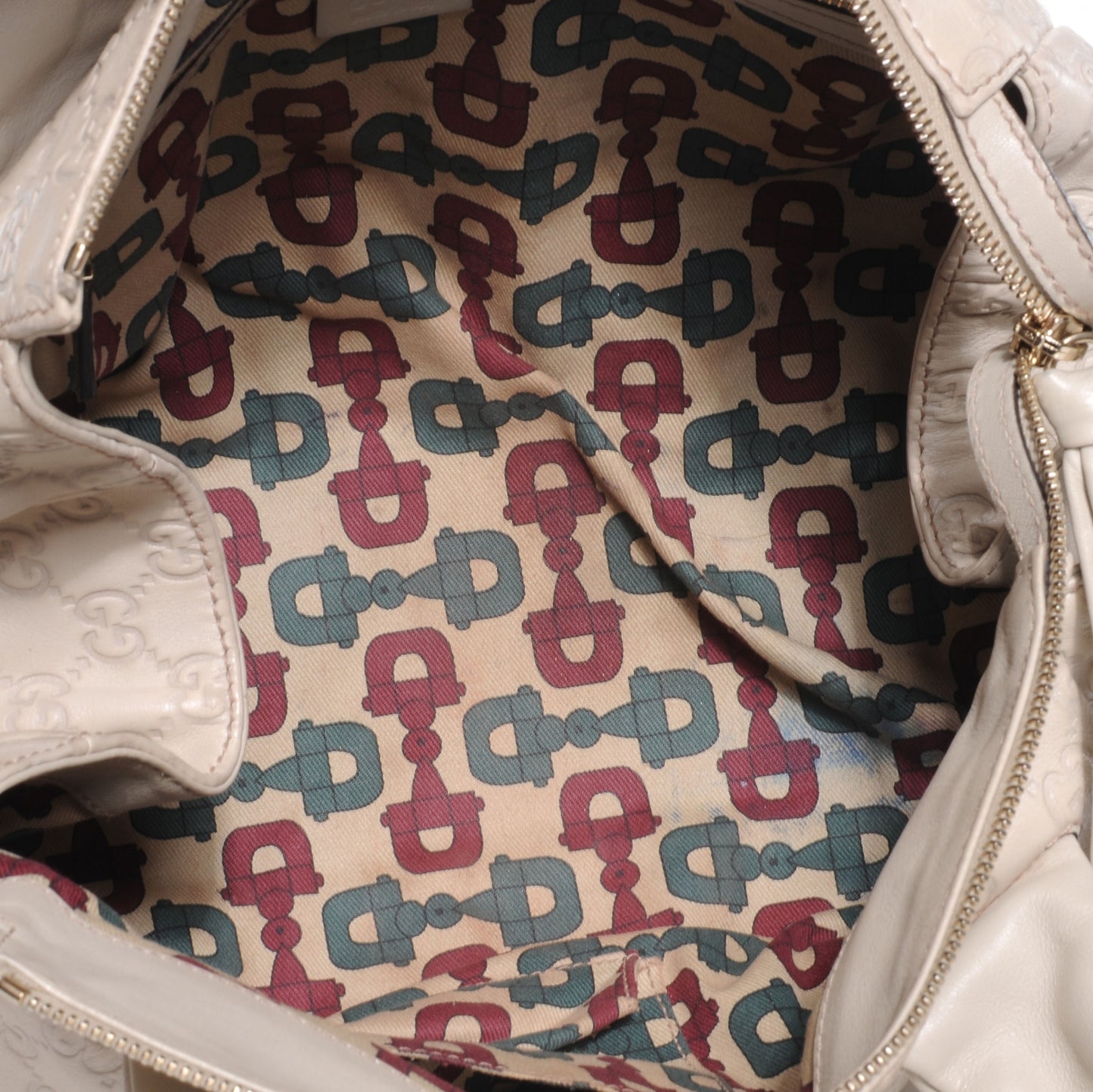 Guccissima Medium Hysteria Off White