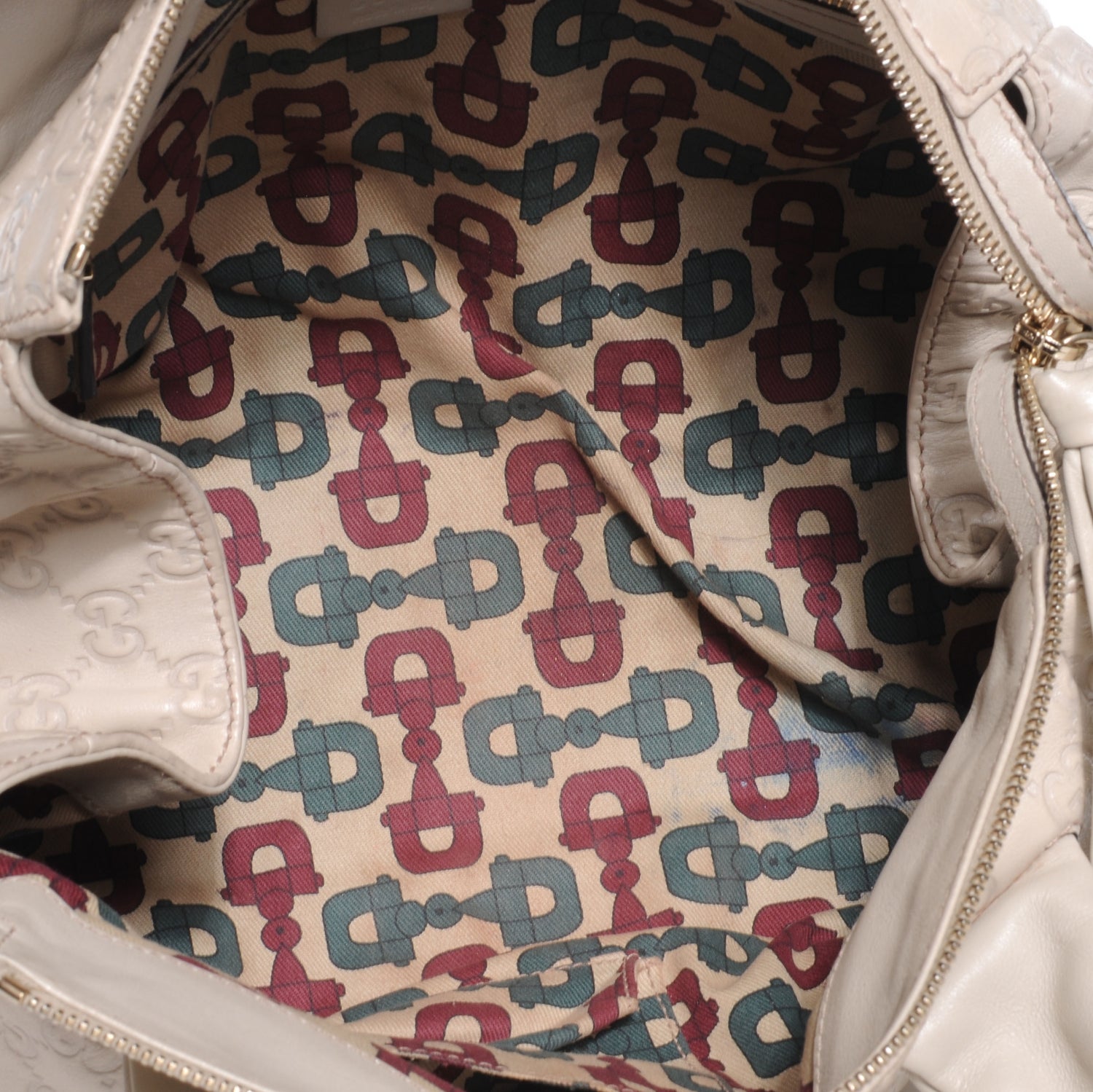 Gucci Guccissima Medium Hysteria Off White 6 of 8